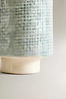 CHECK CERAMIC TUMBLER