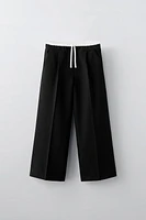 PANTALON À TAILLE DOUBLE