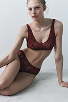 CULOTTE SANS COUTURE EN DENTELLE