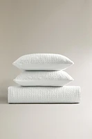 HOUSSE DE COUETTE GAUFRÉE