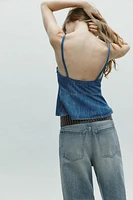DENIM TOP