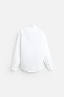 REGULAR FIT TEXTURED SHIRT