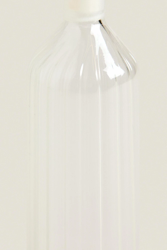 ROUND BOROSILICATE GLASS CRUET
