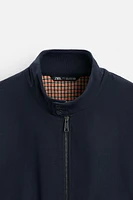 BLOUSON EN COTON AVEC POCHES