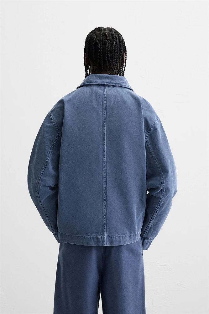 WASHED CANVAS JACKET