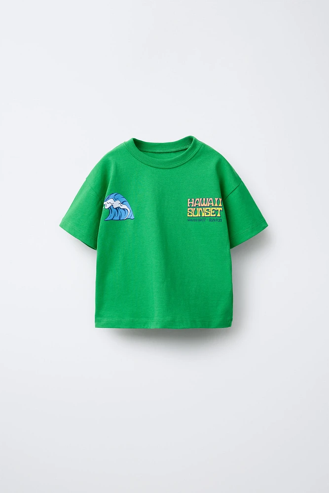SURF PRINT T-SHIRT