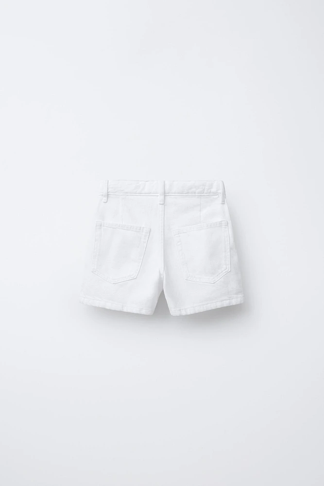 EYELET SKORT SHORTS