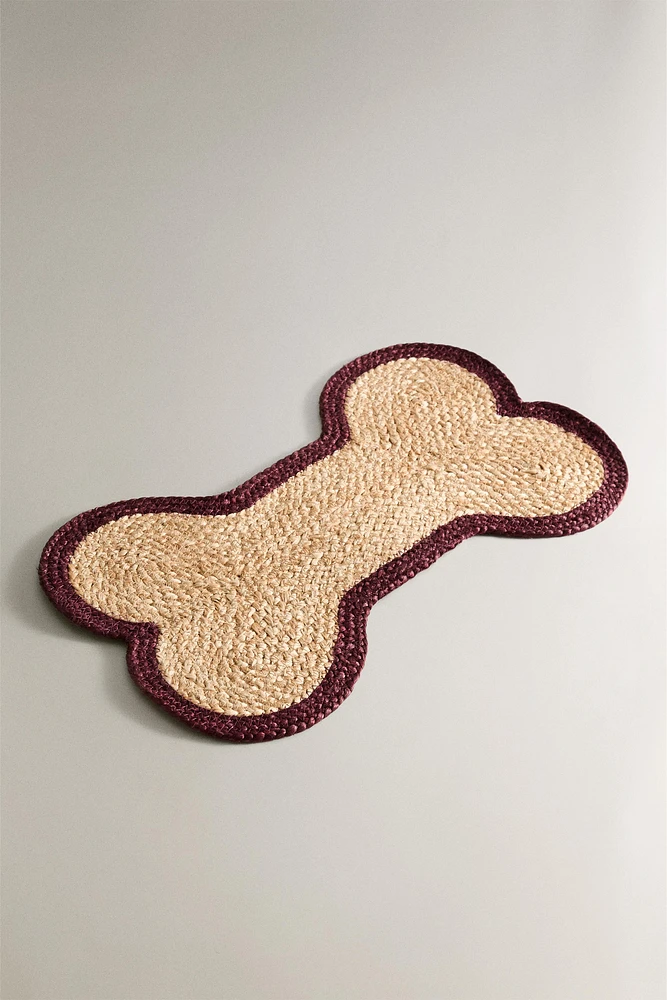 JUTE BONE PET AREA RUG