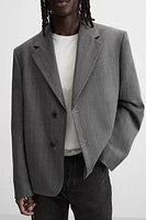 PINSTRIPE BLAZER