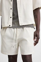 BERMUDA RELAXED FIT DÉLAVÉ