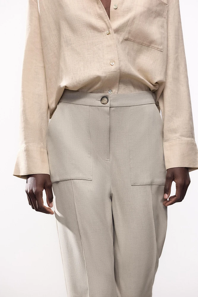 RIB JOGGER PANTS