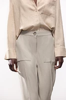 RIB JOGGER PANTS