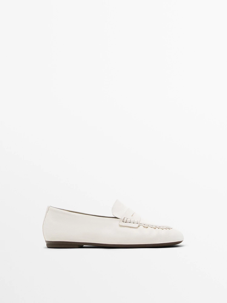Soft penny loafers