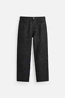 COTTON-HEMP STRAIGHT FIT JEANS