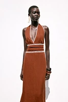 ROBE MI-LONGUE BRODÉE