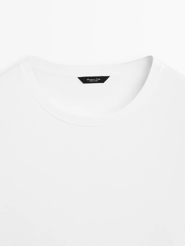 T-shirt 100 % coton mercerisé