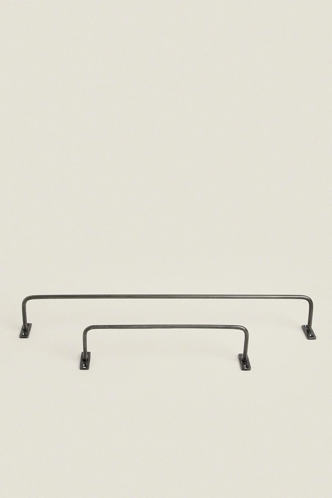 PORTE-SERVIETTES MÉTAL FONCÉ