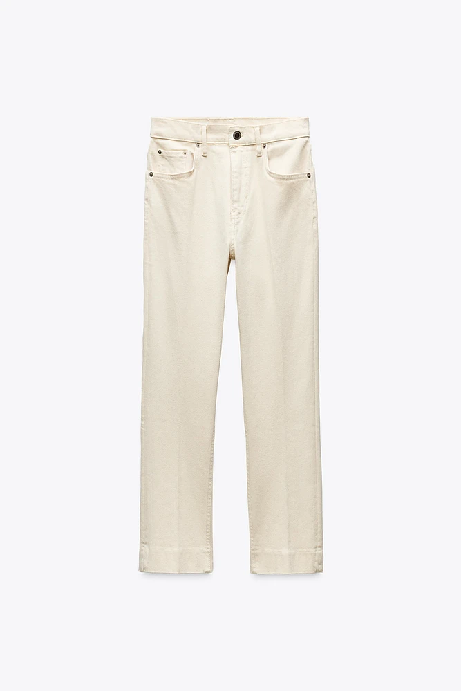 JEAN ZW COLLECTION BOOTCUT TAILLE HAUTE CROPPED