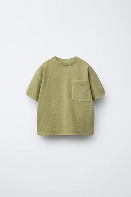 GARMENT DYE POCKET T-SHIRT