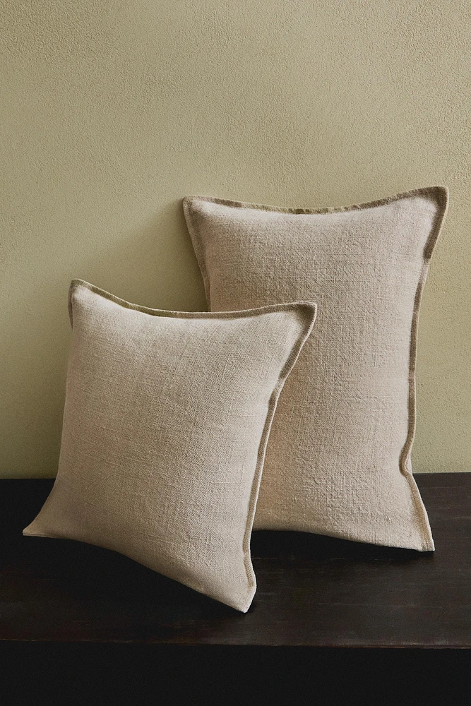 HOUSSE DE COUSSIN LIN SURPIQÛRE