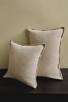 HOUSSE DE COUSSIN LIN SURPIQÛRE