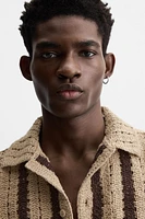 CROCHET TEXTURED SHIRT