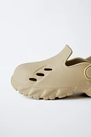 RUBBER CLOGS