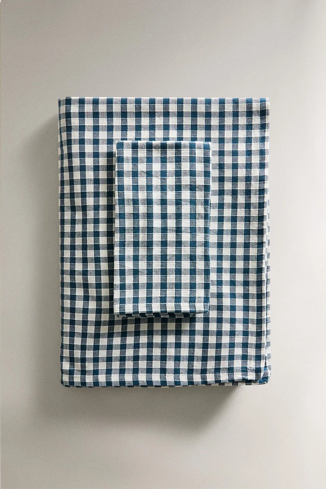 NAPPE COTON CARREAUX VICHY