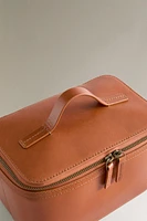 TROUSSE DE TOILETTE CUIR PETIT FORMAT