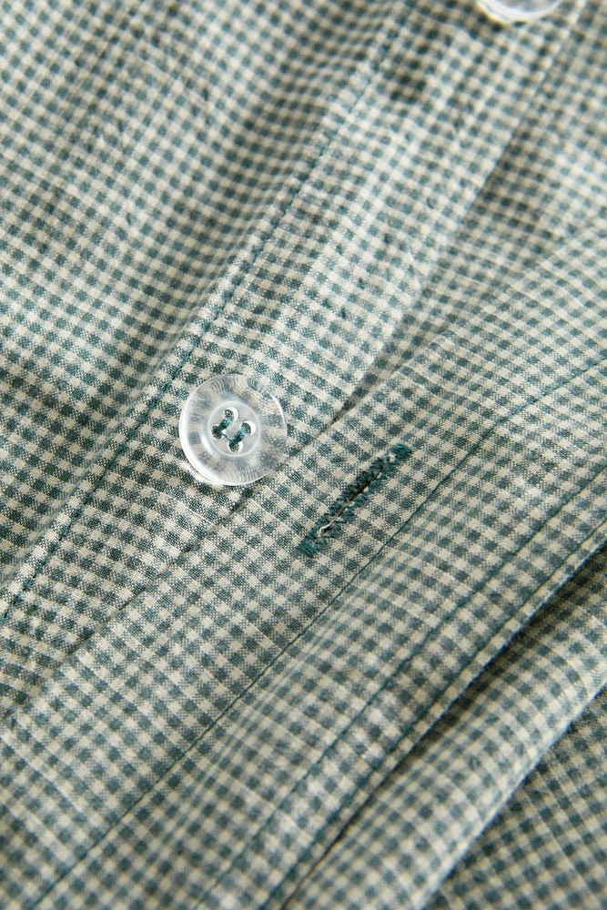 DRAP-HOUSSE ENFANT CARREAUX VICHY