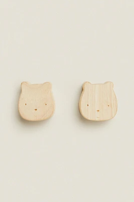 SET OF CHILDREN’S BEAR KNOBS (SET OF 2)