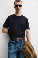 REGULAR FIT KNIT T-SHIRT