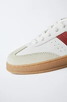 CONTRAST SNEAKERS
