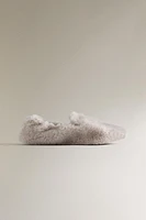 MOCASSINS FAUSSE FOURRURE DOUCE