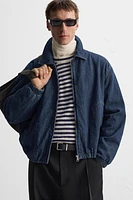 BLOUSON EN DENIM MATELASSÉ