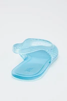 CHAUSSURES OUVERTES À L'ARRIÈRE EFFET GOMME