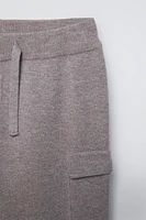 JOGGING EN MAILLE À POCHES