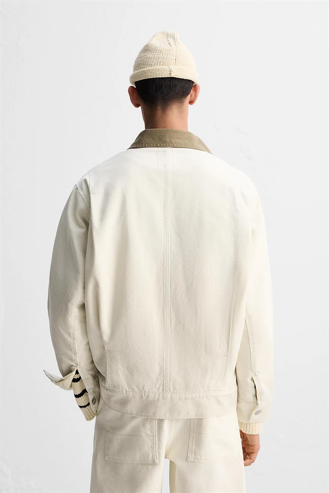 LIMITED EDITION CONTRAST DENIM JACKET
