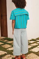 JUPE-CULOTTE À RAYURES LIMITED EDITION