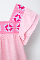 ROBE STRUCTURÉE CROCHET