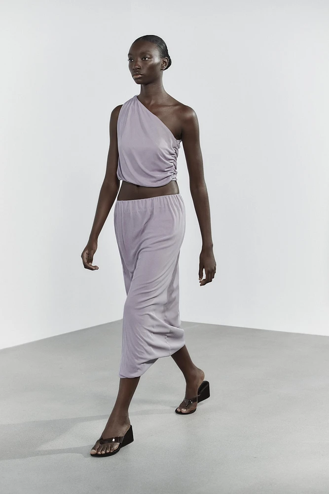HAUT DRAPÉ EN TULLE