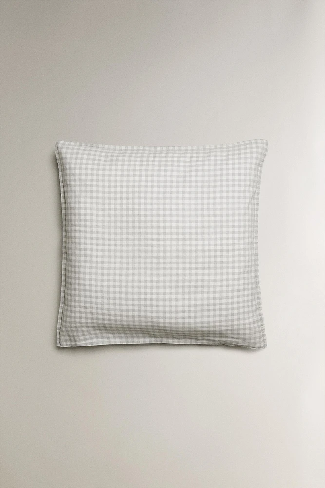 TAIE D’OREILLER ENFANT CARREAUX VICHY