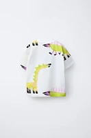 DINOSAUR PRINT T-SHIRT