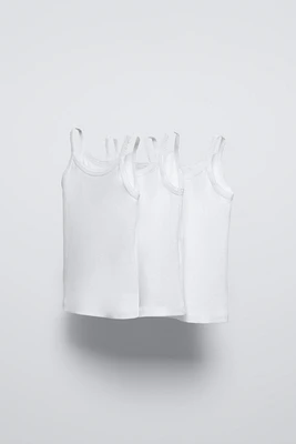 AGES 2-6/ THREE-PACK OF BASIC TANK TOPS