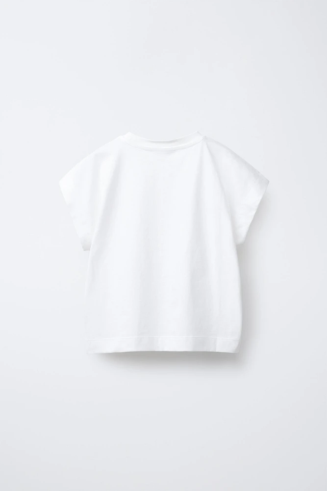 PLAIN TAB T-SHIRT