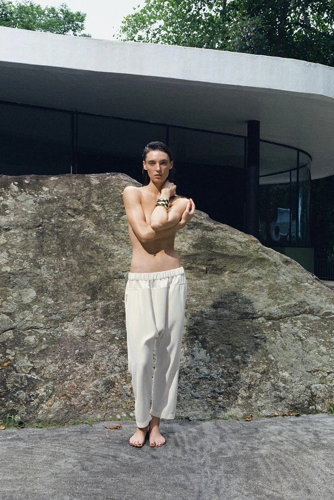 PANTALON TAILLE BASSE COLLECTION ZW