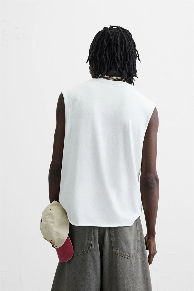 KNITTED TANK TOP