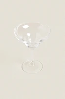 VERRE À PIED VERRE NON RECYCLABLE COCKTAIL