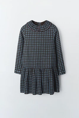 ROBE EN LAINE À CARREAUX VICHY LIMITED EDITION