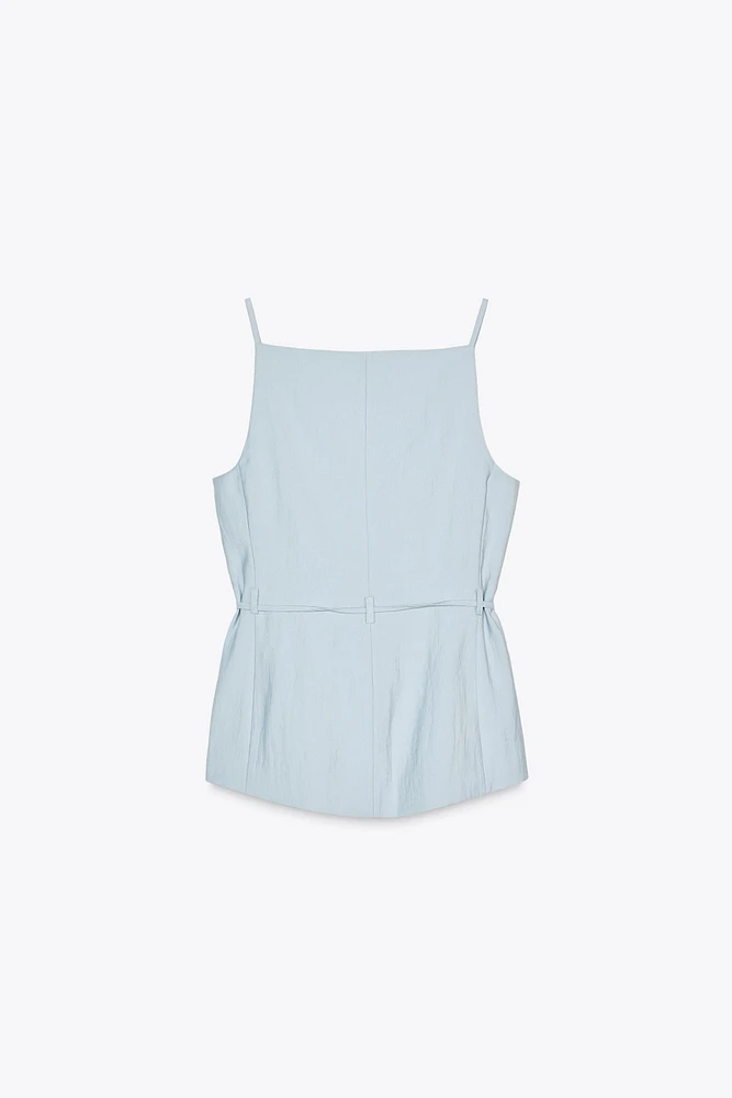 GILET CEINTURE FANTAISIE